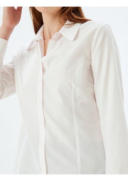 Klasik Gömlek Uzun Kollu Pamuk Karışımlı indirimleri