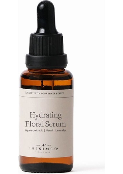 The Sim Co Hydrating Floral Serum - Nemlendirici Yüz Serumu