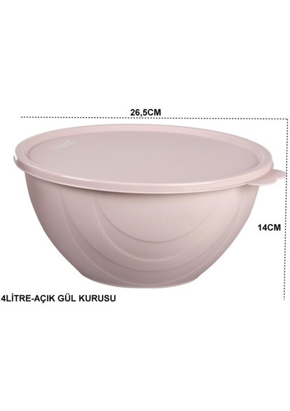 Moon Star Elegance Kapaklı Yoğurt Mayalama Kabı Yemek Saklama Kabı 4 LITRE-RBK-313 modelleri
