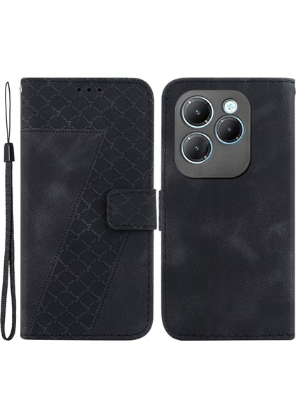 Infinix Hot 40 / Hot 40 Pro Pu Deri Cüzdan Telefon Kılıfı (Yurt Dışından)