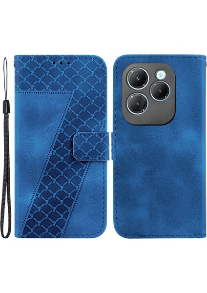 Infinix Hot 40 / Hot 40 Pro Pu Deri Cüzdan Telefon Kılıfı (Yurt Dışından)