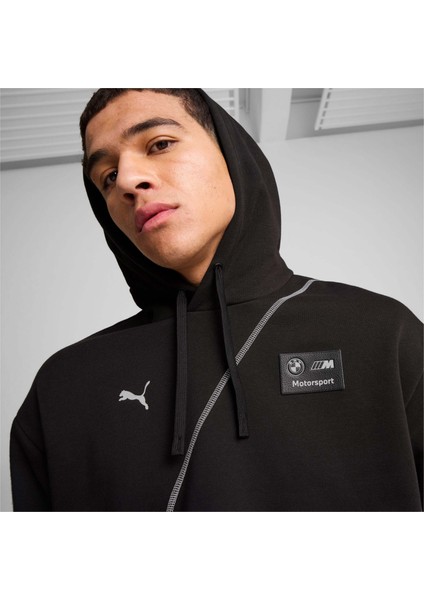 Bmw Motorsport Statement Erkek Siyah Sweatshirt (627288-01)