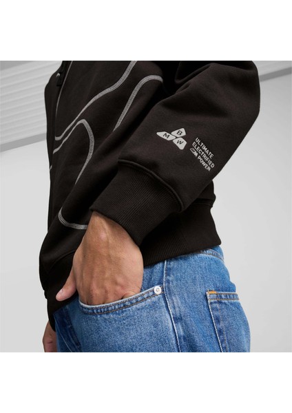 Bmw Motorsport Statement Erkek Siyah Sweatshirt (627288-01)