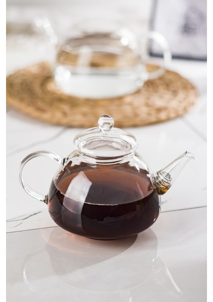 Dore Isıya Dayanıklı Borosilikat Cam Çaydanlık 750 / 1300 ml modelleri