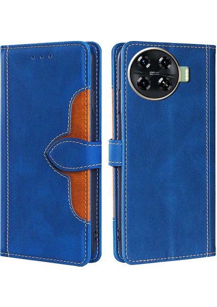 Tecno Spark 20 Pro Plus Pu Deri Cüzdan Telefon Kılıfı (Yurt Dışından)