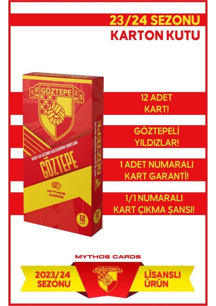 Göztepe 2023-24 Sezon Kartları - Paket