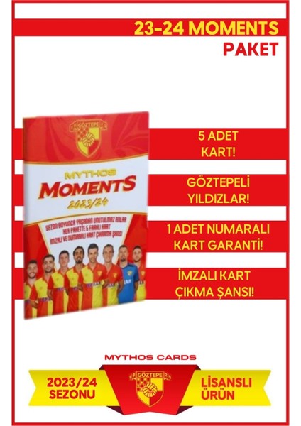 Mythos Cards Göztepe 2023/2024 Sezonu - Moments