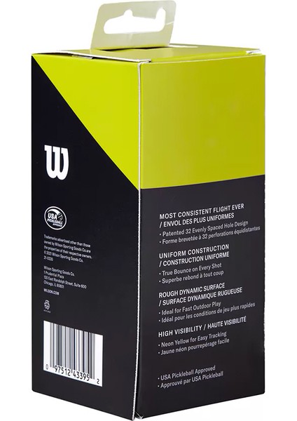 WR8900500 Tru 32 Pickleball Topu 2 Li