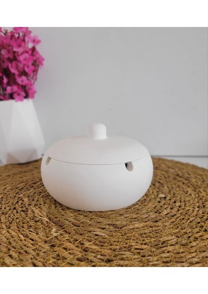 Beton Yuvarlak Dekoratif Küllük