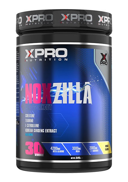 Xpro Noxzilla Pre-Workout - Mango - 549 gr