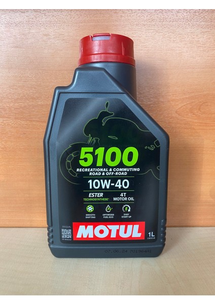 Road/off-Road 5100 4t 10W-40 1lt