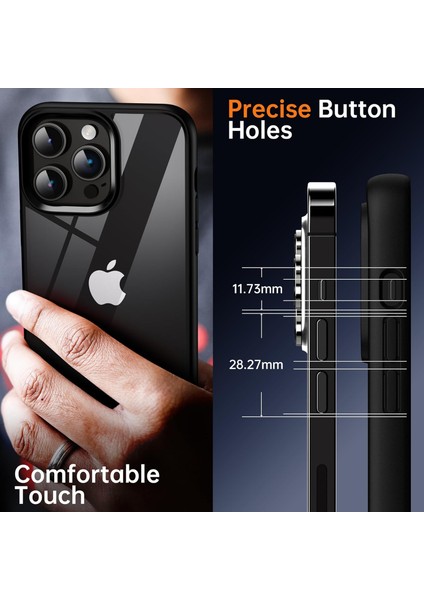 iPhone 13 Pro Max Uyumlu Kılıf Kamera Çevresi Metal Sararmaya Karşı Dayanıklı Koruyucu Silikon Kapak indirimleri