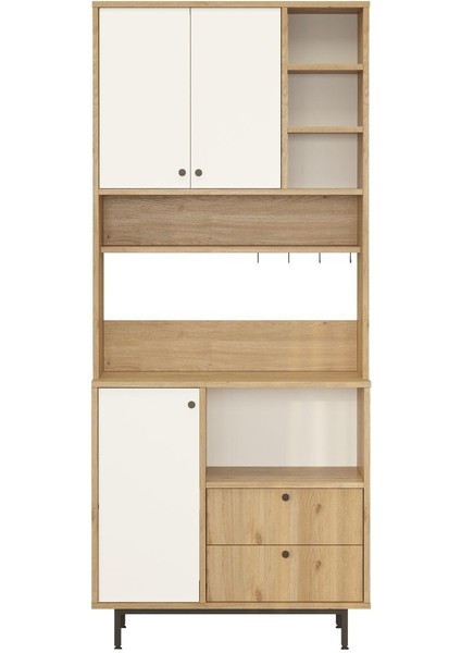 Royce Serisi Kahve Köşesi Çok Amaçlı Dolap Mutfak Dolabı Sepet-Beyaz Re6-Sw fırsatları