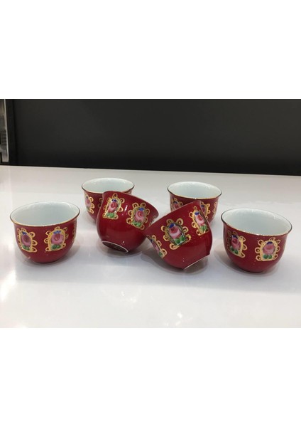 Tırnak 6'lı Mırra Kırmızı