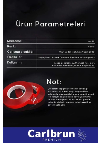 Ekstra Güçlü Hava Su Sızdırmaz Izolasyon Çok Amaçlı Çift Taraflı Silikon Bant 18MM x 1.5m - 3 Adet