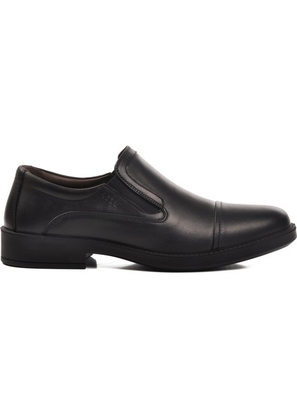 Esse 29202 Siyah Ortopedik Deri Erkek Klasik Ayakkabı