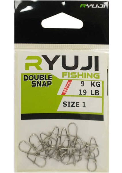 Japanese Double Snap (20 Adet) Standart-No:0