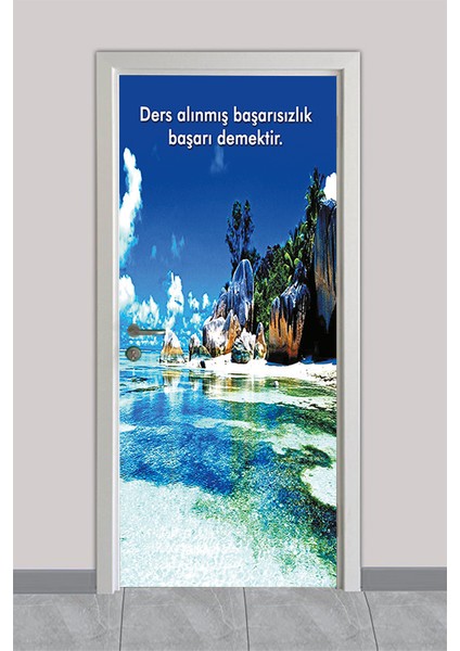 Okul Kapı Giydirme Folyo