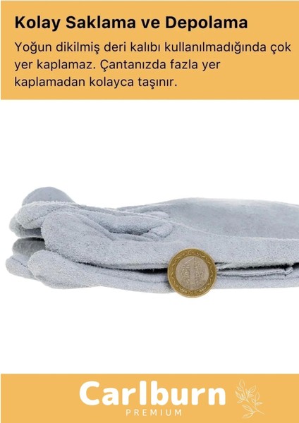 Deluxe Serisi Yanmaz Isıya Dayanıklı Eldiven Kaynak Yangın Için Su Geçirmez Çok Amaçlı Deri Eldiven modelleri