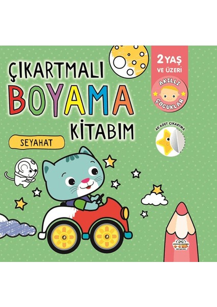 Çıkartmalı Boyama Kitabım - Seyahat