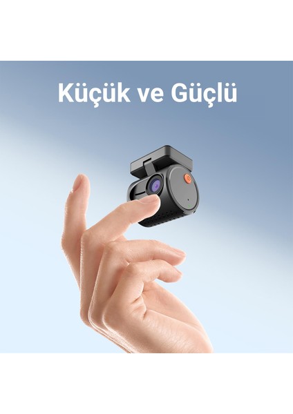 Mini 3 2k 1296P Wdr 135° Geniş Açı Lens Araç Kamerası