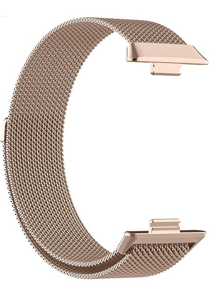 Casesuar Huawei Watch Fit 3 KRD - 01 Metal Kordon - Rose Gold