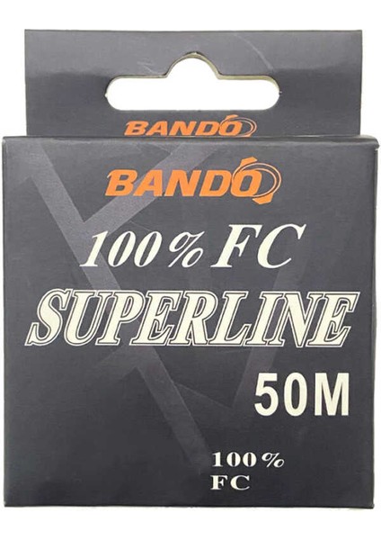 Süperline %100 Fluorocarbon Misina STANDART-0.21MM - 50MT - 3.8kg