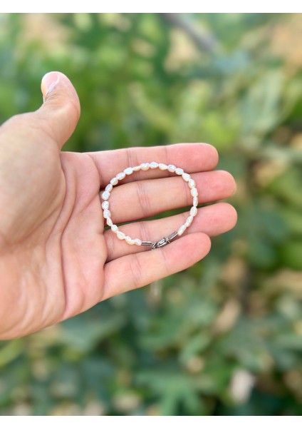 4mm Sakız Inci Bileklik