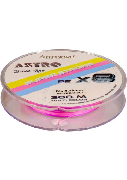 Astro 8x 0.13MM 300M M.color Ip Misina STANDART-0.18MM