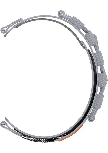 Casesuar Gear S2 Zore KRD-112 20MM Orbital Örgülü Halat Tasarımlı Naylon Kumaş Hasır Kordon-Siyah fırsatları