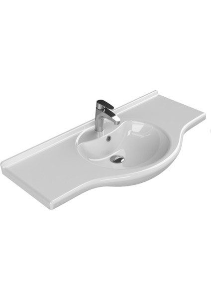 Nil Etajerli Lavabo 95X50 cm