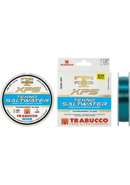 Sf Xps Tekno Saltwater 300M Monofilament Misina Standart-0,25