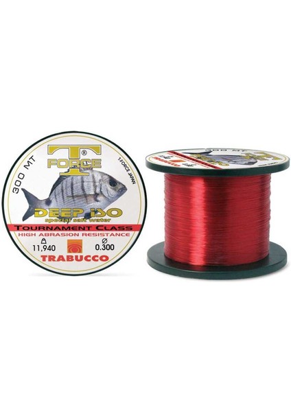 T-Force Deep Iso Serisi 300M Monofilament Misina Standart-0,30