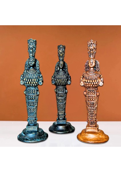 Antik Yunan Efes Artemis Tanrıçası Heykeli - Mitolojik Bereket Simgesi, 30 cm
