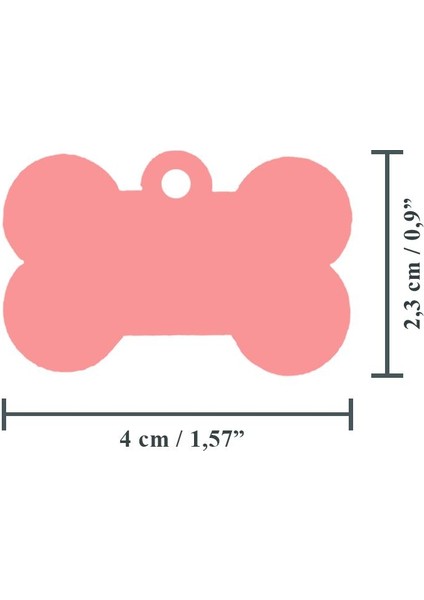 Kemik Şeklinde Kedi/ Küçük- Orta Irk Köpek- Isimliği/ Künyesi fiyatları
