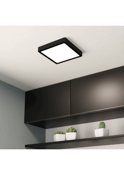 18 Wattt Kare Metal Kasa 6500 Kelvin Ultra Kaliteli Sıva Üstü LED Tavan Armatürü, Sıva Üstü LED Panel indirimleri