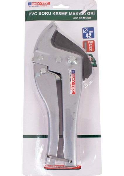 Pvc Boru Kesme Makası Gri MK0685 6910