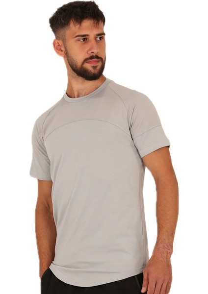 Aero Spor Outdoor Erkek Tişört Gri