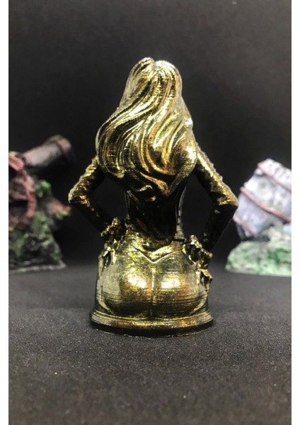 Dc Catwoman Büst 10CM - Gold Efekt modelleri