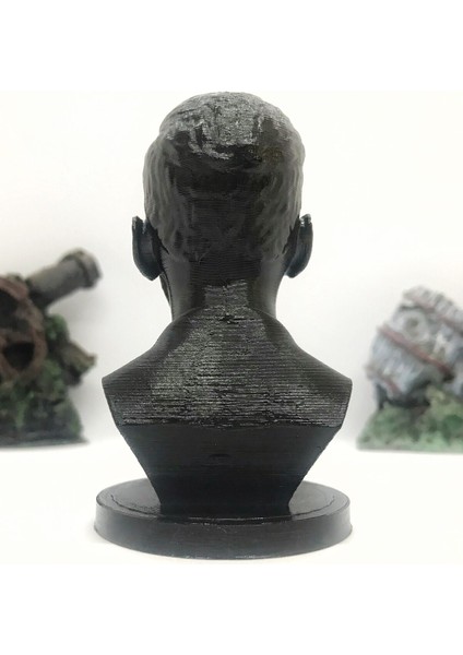 Lionel Messi Büst 10CM - Siyah
