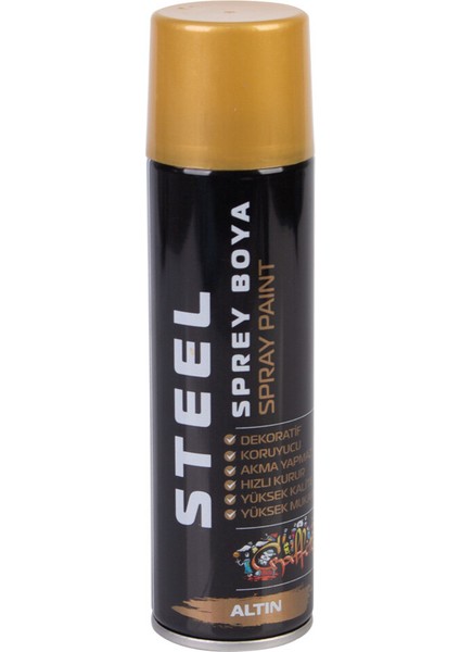Sprey Boya Altın Yaldız 200 ml 4695