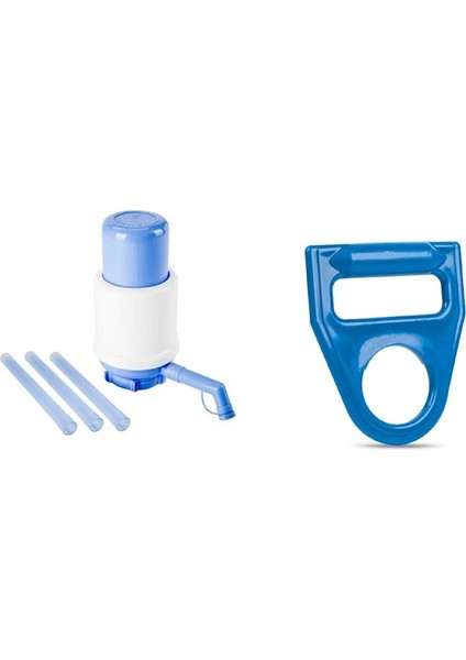 Damacana Pompası ve Damacana Taşıma Aparatı 2'li Set