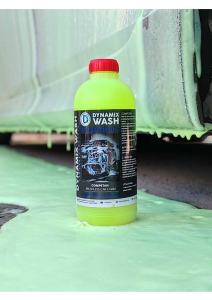 Fosforlu Yeşil Renkli Araç Yıkama Köpüğü, Oto Şampuanı, Araç Şampuanı, Oto Köpüğü, Care Foam 1 kg