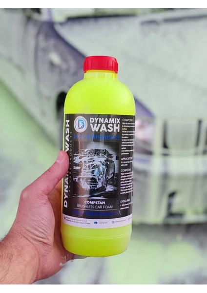 Fosforlu Yeşil Renkli Araç Yıkama Köpüğü, Oto Şampuanı, Araç Şampuanı, Oto Köpüğü, Care Foam 1 kg