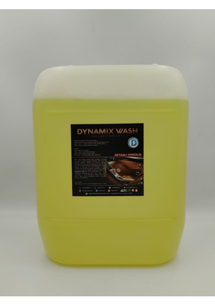 Dynamix Wash Otomat Köpük Ayarlı Halı ve Koltuk Yıkama Makinesi Deterjanı Elma Kokulu 20KG