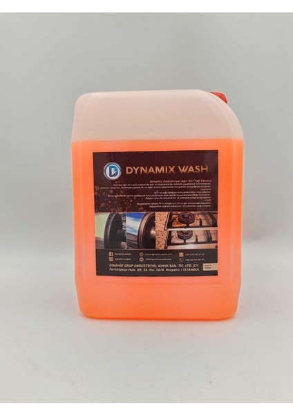 Dynamix Wash Ağır Kir Yağ Sökücü 5 kg