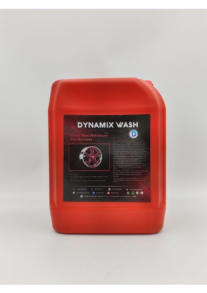 Dynamix Wash Demir Tozu Temizleme 5kg Iron Remower