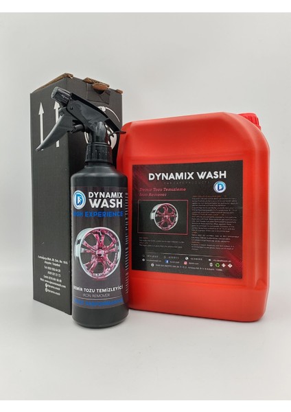 Dynamix Wash Demir Tozu Temizleme 5kg Iron Remower