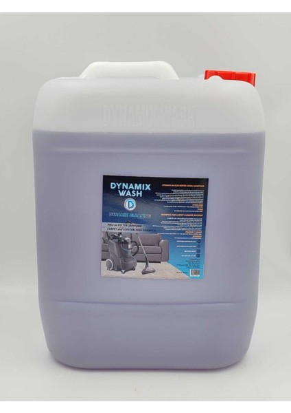 Dynamix Wash Halı Yıkama Makinesi Şampuanı 21 kg Köpük Ayarlı Halı Şampuanı, Lavanta Bahçesi