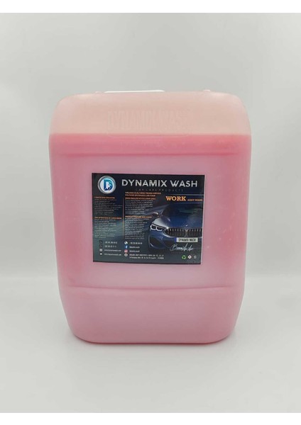 Dynamix Wash Work Araç Yıkama Köpüğü 22 kg - Araç Şampuanı - Oto Şampuanı - Oto Köpüğü